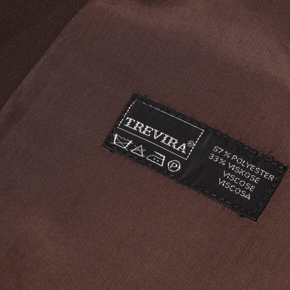 K.P. Ruuskanen (Finland) 70s, Trevira Viscose Twill, Napoleon Collar - Picture 3 of 7